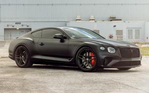 Bentley Continental GT on Vossen Wheels (HF-2)